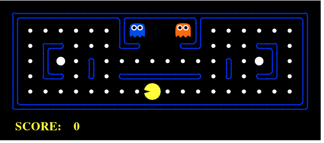 Pacman Game AI Projects